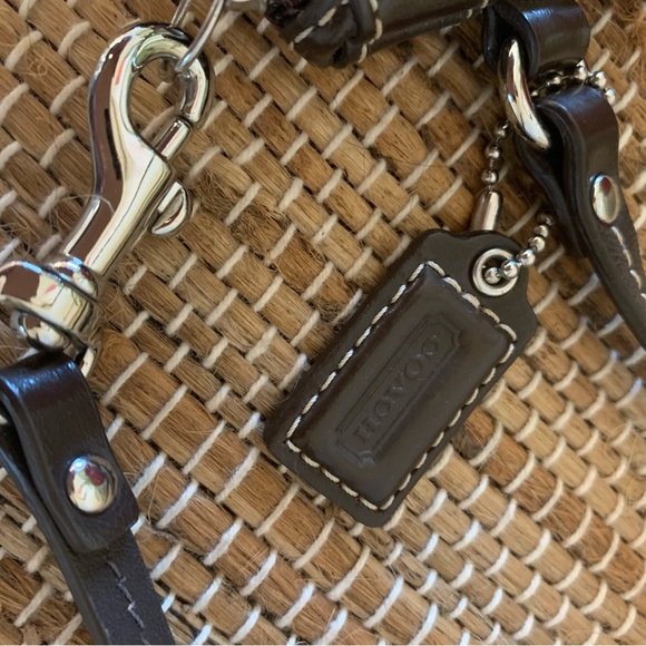 Coach  Signature Design Pleated Wristlet - Picture 4 of 6